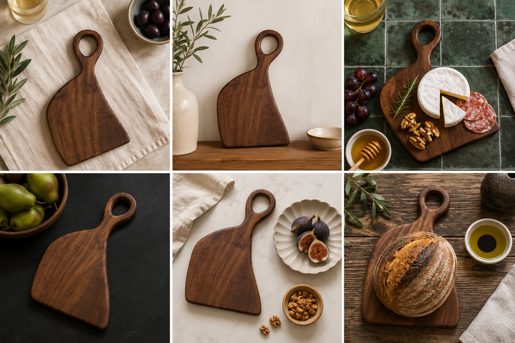 Solid Black Walnut Charcuterie & Cutting Board