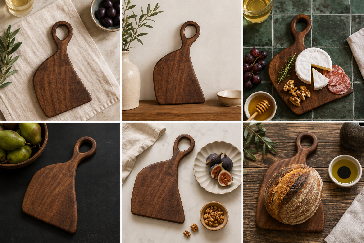 Solid Black Walnut Charcuterie & Cutting Board